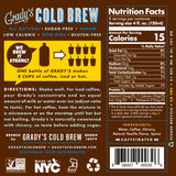 Grady's Cold Brew - French Vanillla 32oz - Nutritioanal Information