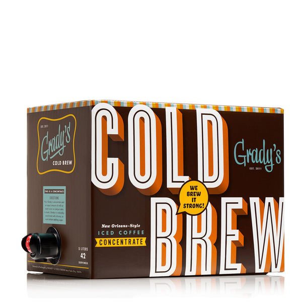 Cold Brew Coffee Concentrate Bag in Box - Grady's Cold Brew