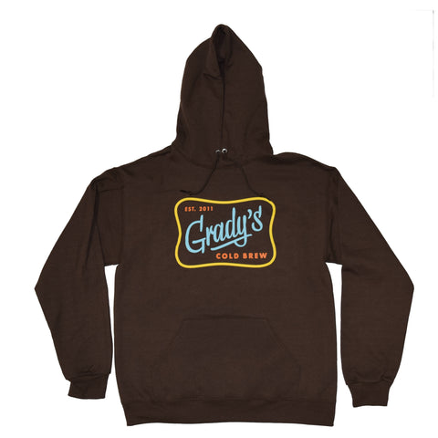 Grady's Cold Brew - Brown Hoodie