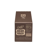 Brown Grady’s Cold Brew Bean Bags box shown from the side, featuring the product logo and nutrition facts panel.