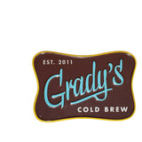 Grady's Tin Tacker Sign - Grady's Cold Brew