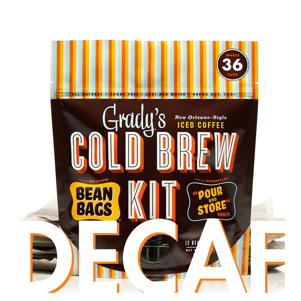 Decaf Cold Brew Coffee Kit - Swiss Water Process | Grady's