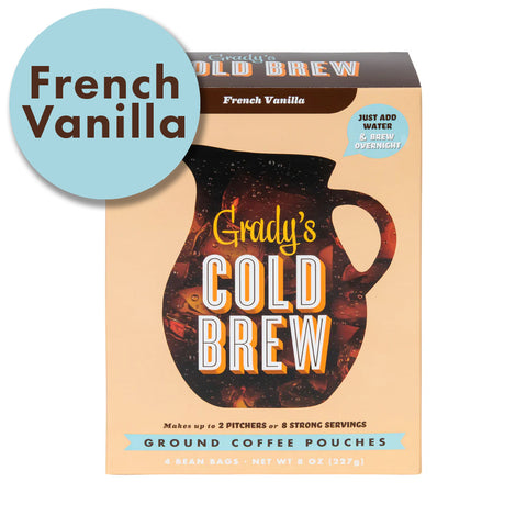 The front of the French Vanilla Bean Bag Box [collection-only]