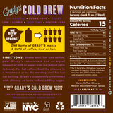 Grady's Cold Brew - Cocoa Mocha - Nutritional Info