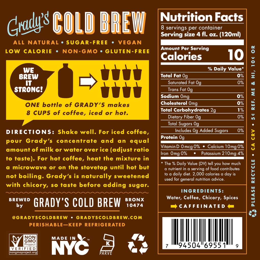 To-Go Tumbler  Grady's Cold Brew