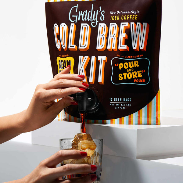 Decaf Bean Bag Cold Brew Kit - Grady's Cold Brew